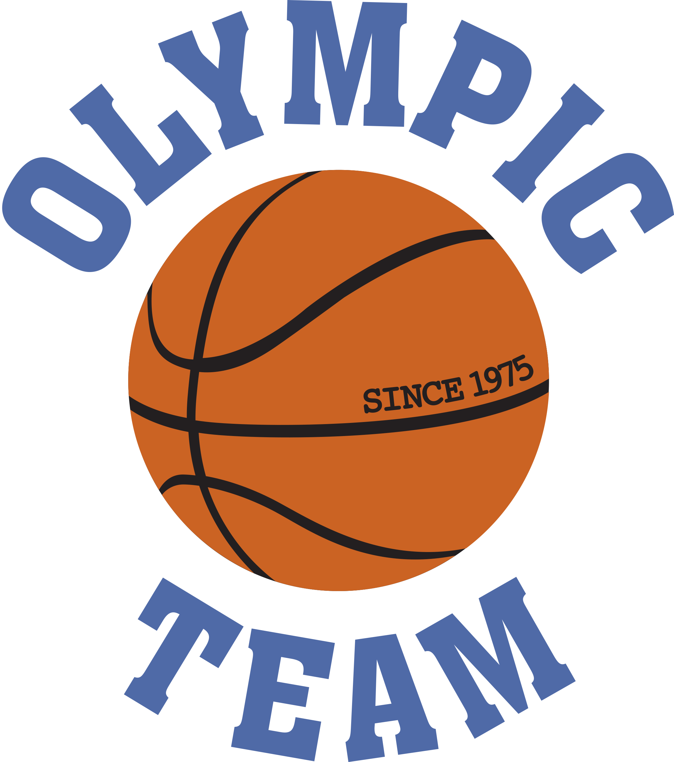 Logo olympic team milano basket