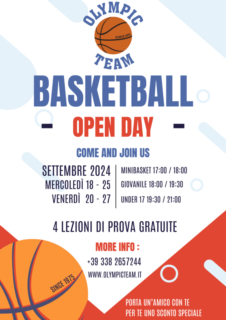 BASKET MILANO OPEN DAY 2024/2025